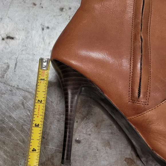 LAUREN RALPH LAUREN LAVINIA KNEE-HIGH BOOTS BOHO POLO TAN SIZE 8.5B - Picture 13 of 13